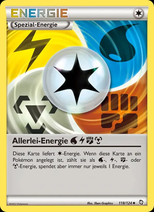 Allerlei-Energie WaterLightningFightingMetal