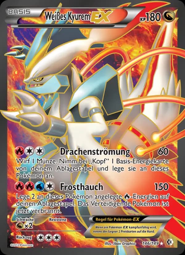 Weißes Kyurem-EX