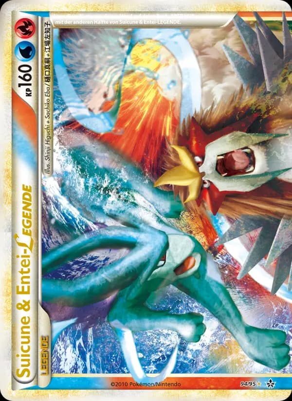 Suicune & Entei LEGENDE