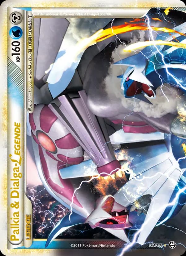Palkia & Dialga LEGENDE
