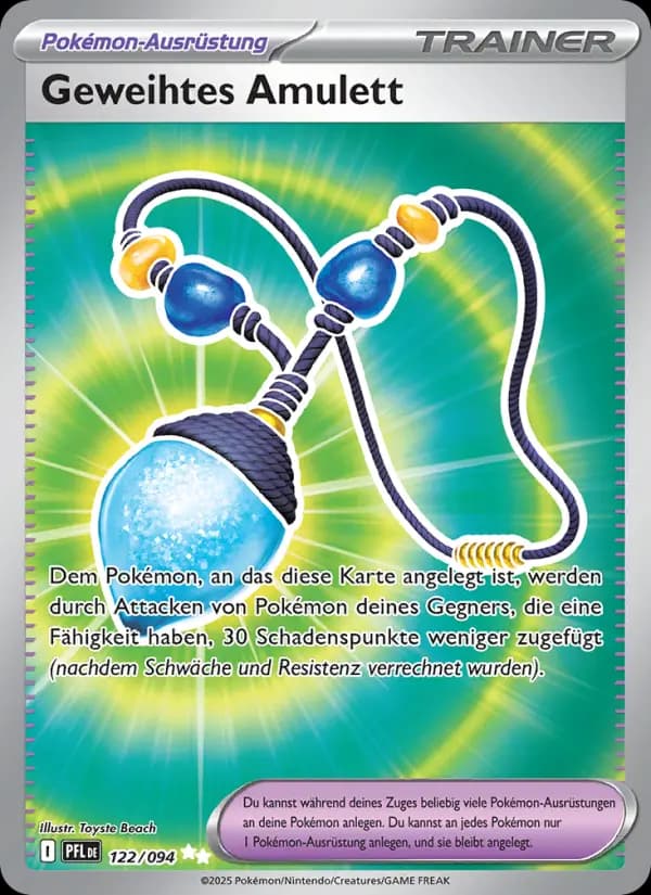 Geweihtes Amulett