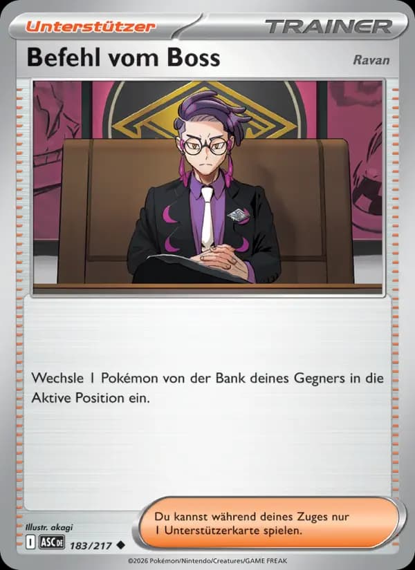 Befehl vom Boss