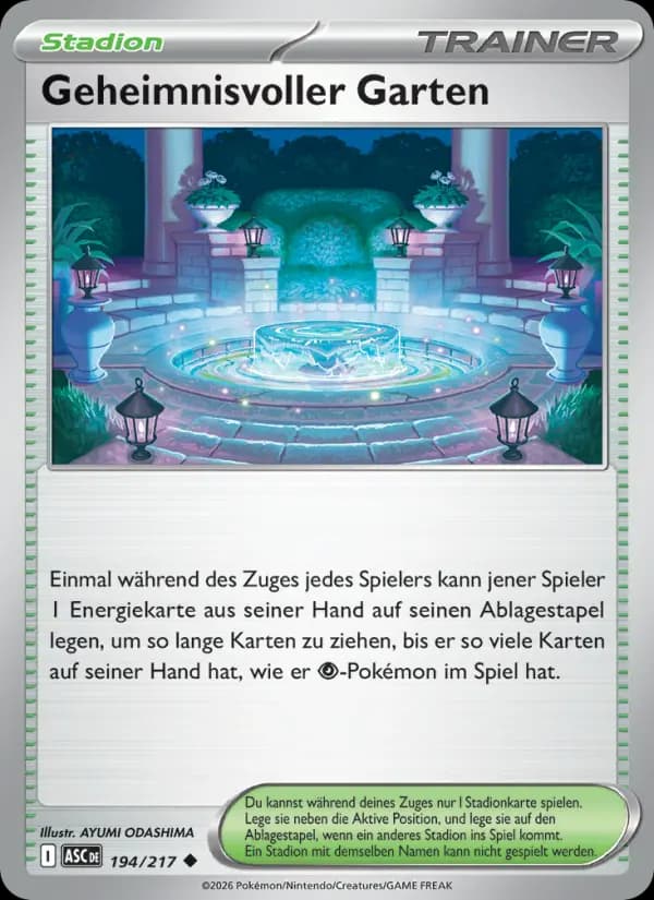Geheimnisvoller Garten