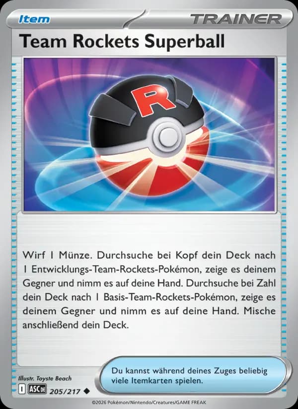 Team Rockets Superball