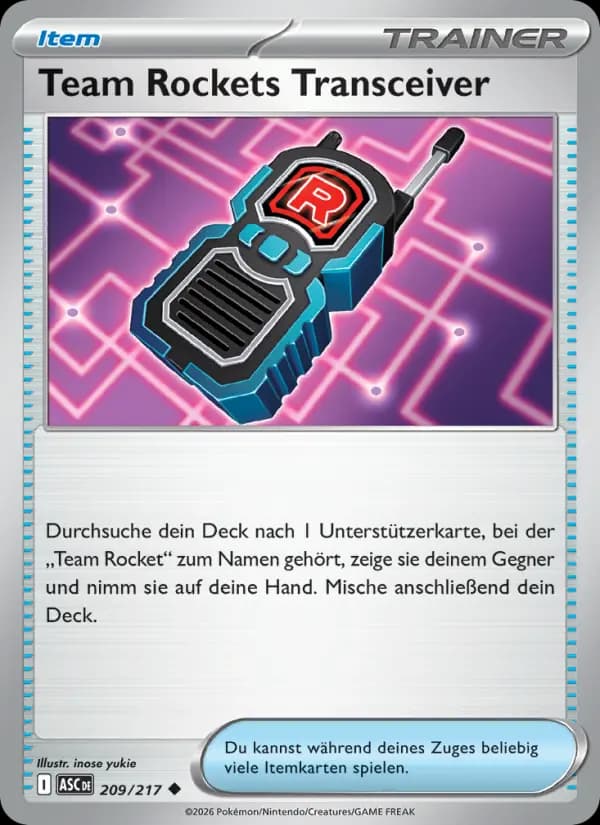Team Rockets Transceiver