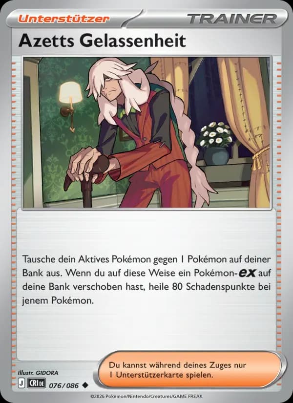Azetts Gelassenheit