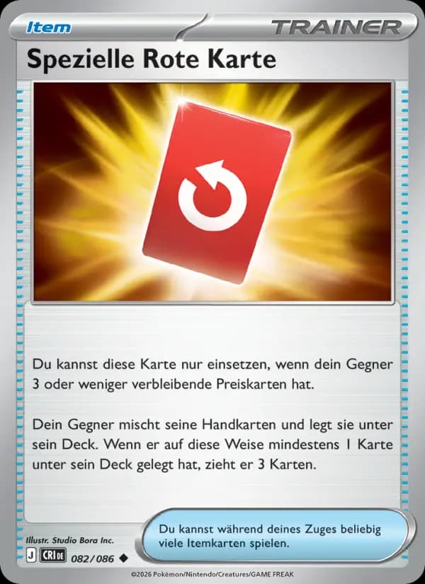 Spezielle Rote Karte