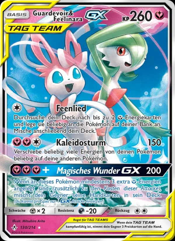 Guardevoir & Feelinara GX