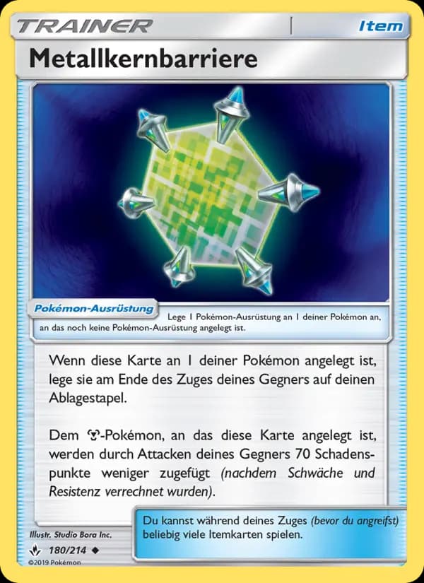 Metallkernbarriere