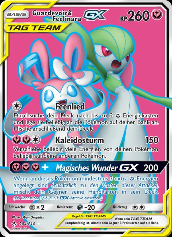 Guardevoir & Feelinara GX