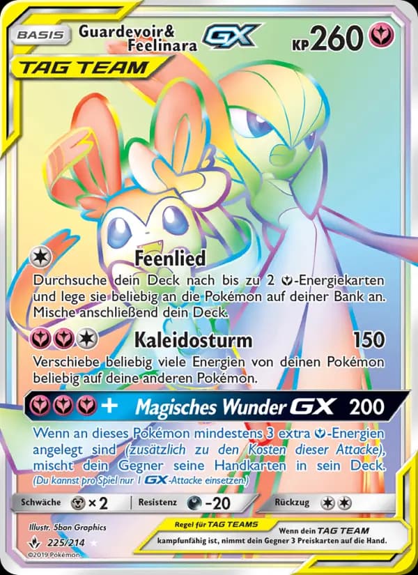 Guardevoir & Feelinara GX