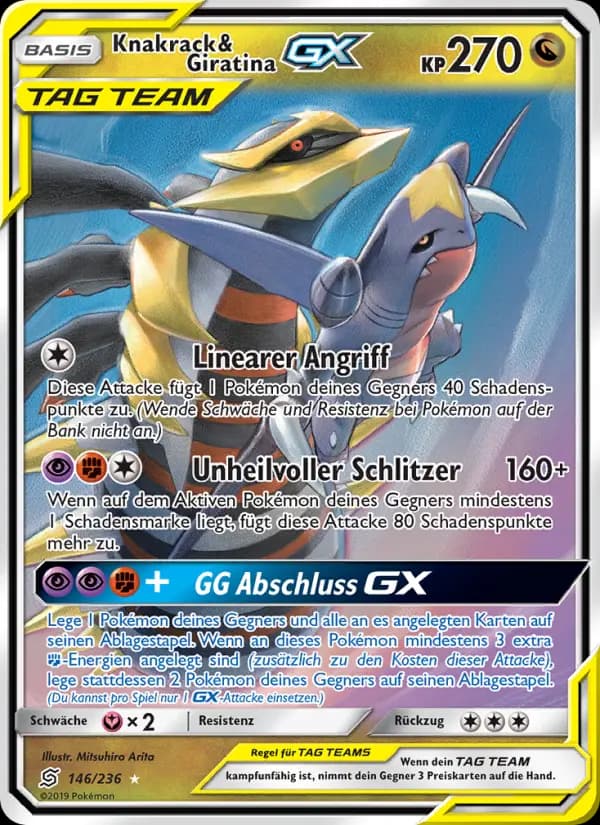 Knakrack & Giratina GX