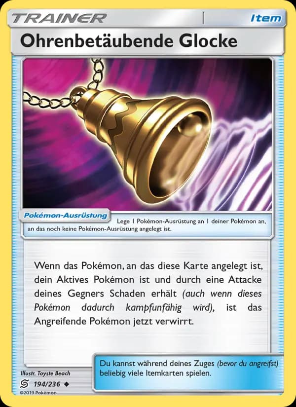 Ohrenbetäubende Glocke