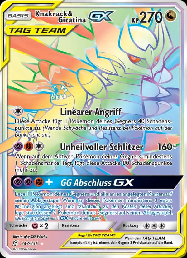 Knakrack & Giratina GX