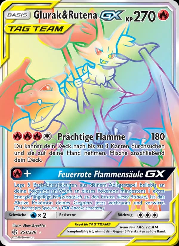 Glurak & Rutena GX