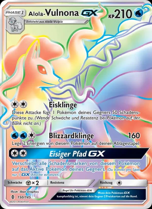 Alola Vulnona GX