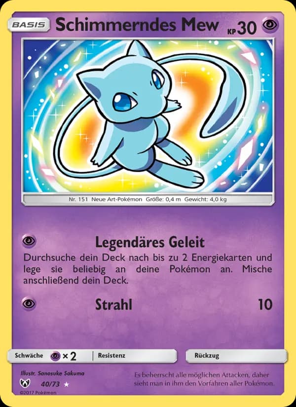 Schimmerndes Mew