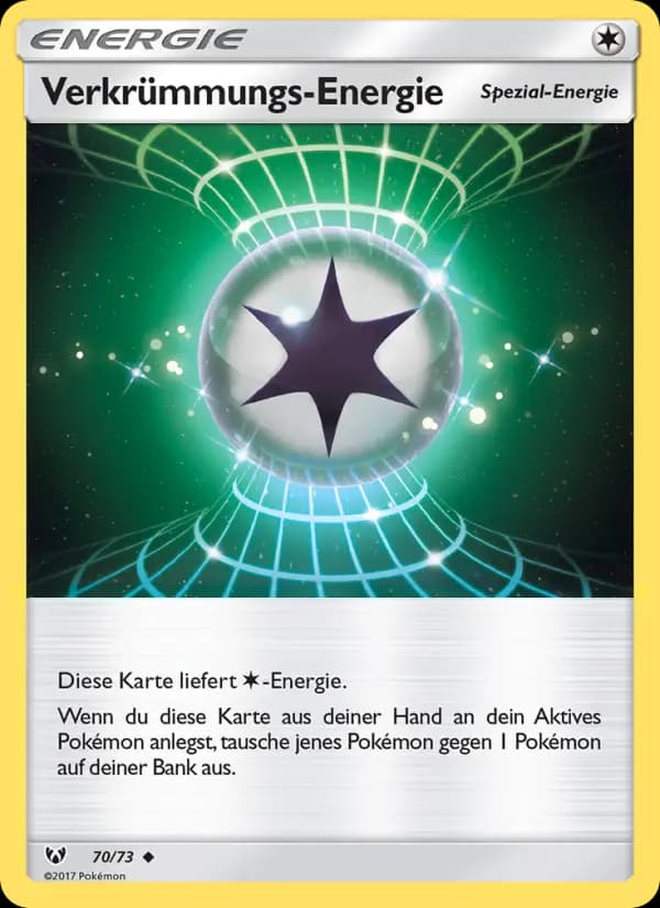 Verkrümmungs-Energie