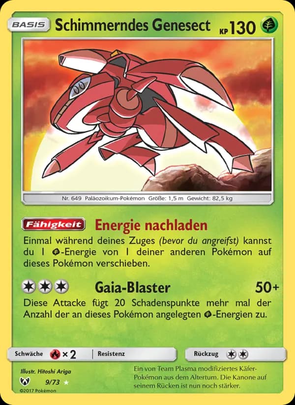 Schimmerndes Genesect