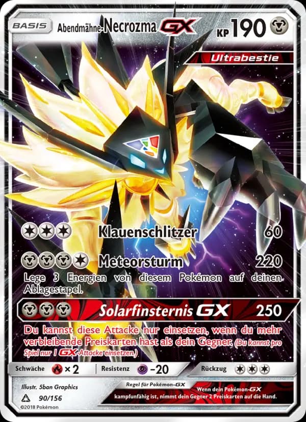 Abendmähne-Necrozma GX