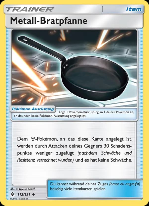 Metall-Bratpfanne