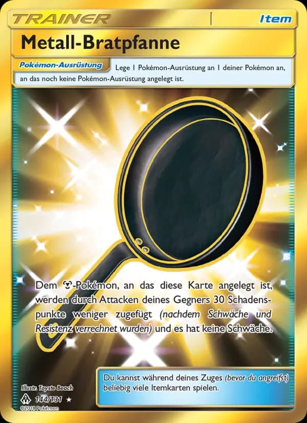 Metall-Bratpfanne
