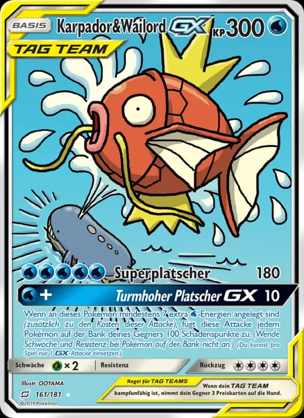 Karpador & Wailord GX
