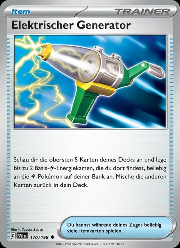 Elektrischer Generator