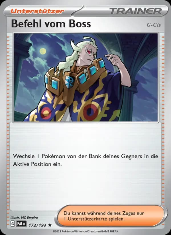 Befehl vom Boss