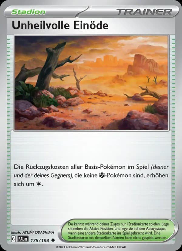 Unheilvolle Einöde