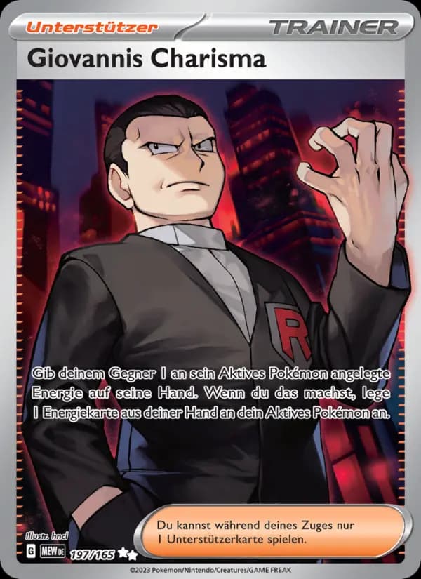 Giovannis Charisma