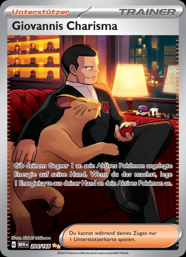Giovannis Charisma