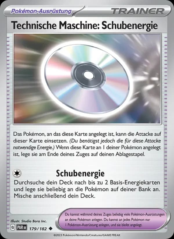 Technische Maschine: Schubenergie