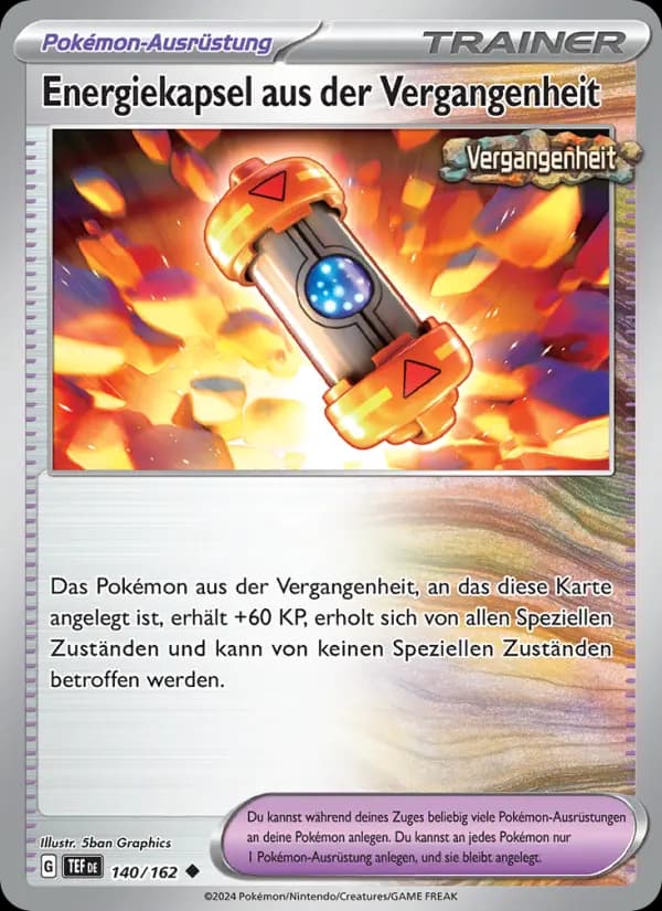 Energiekapsel aus der Vergangenheit