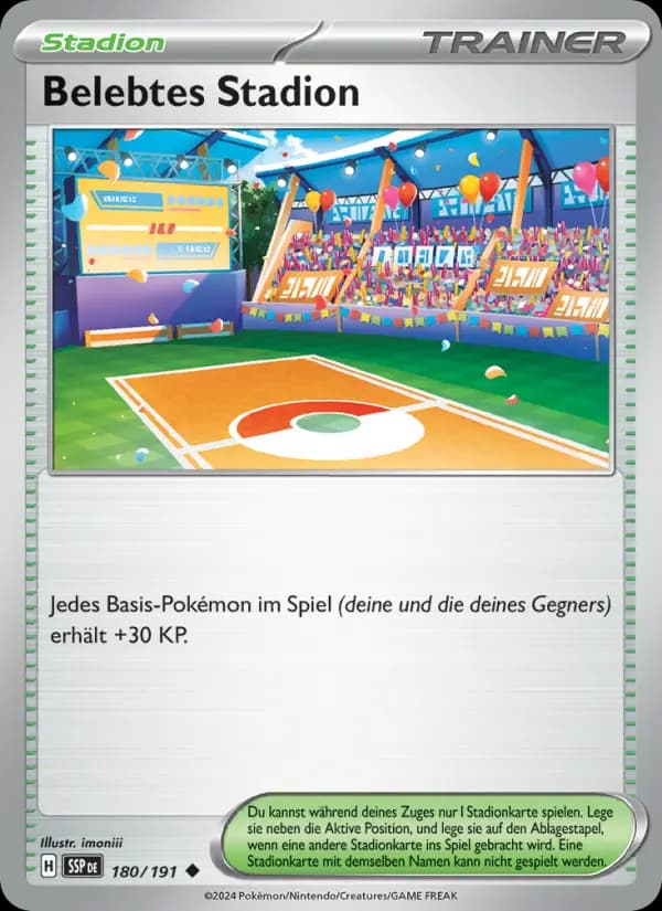 Belebtes Stadion