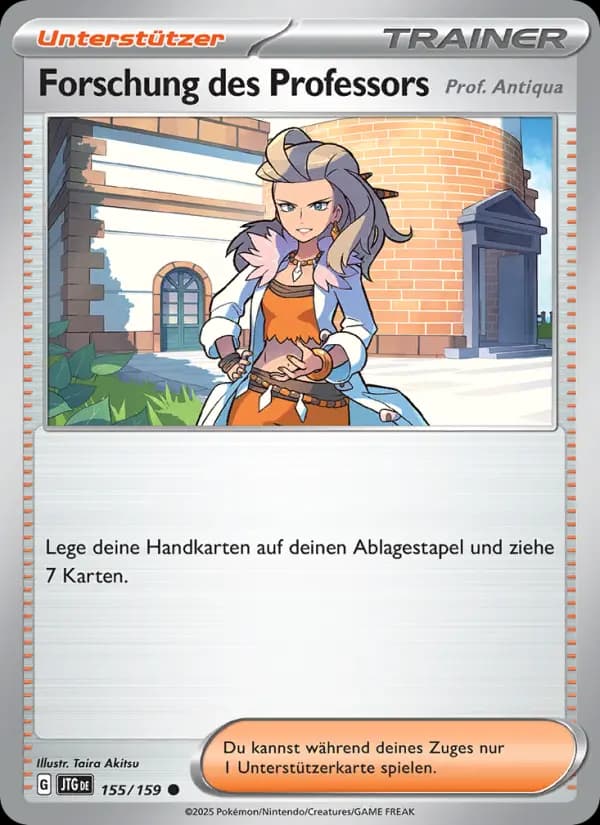 Forschung des Professors