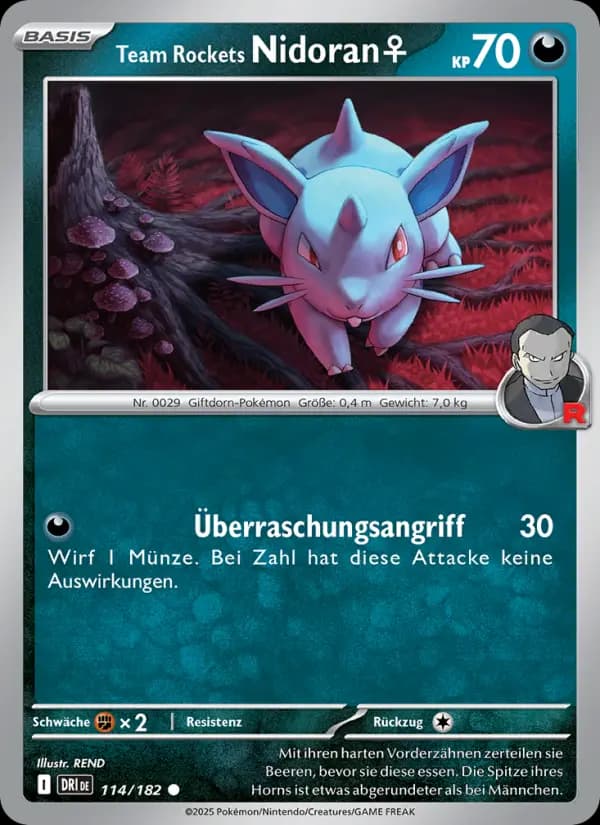 Team Rockets Nidoran♀
