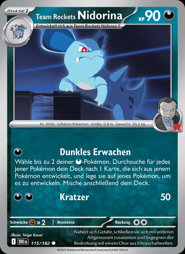 Team Rockets Nidorina