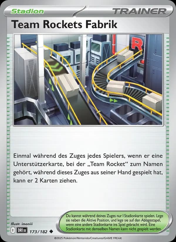 Team Rockets Fabrik