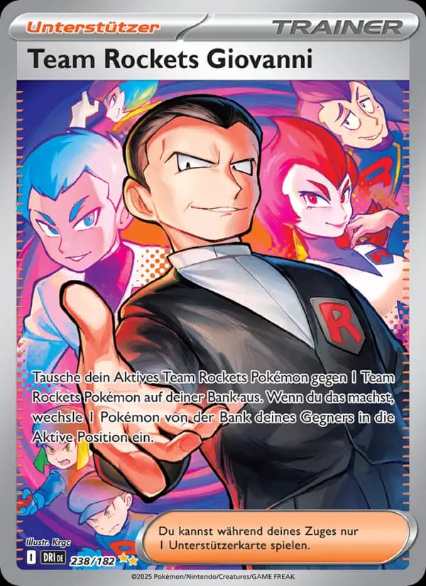 Team Rockets Giovanni