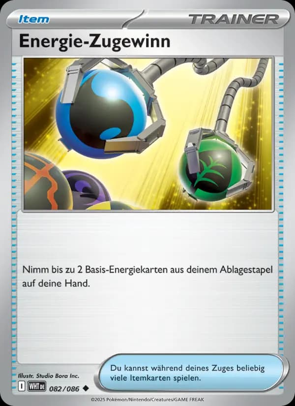 Energie-Zugewinn