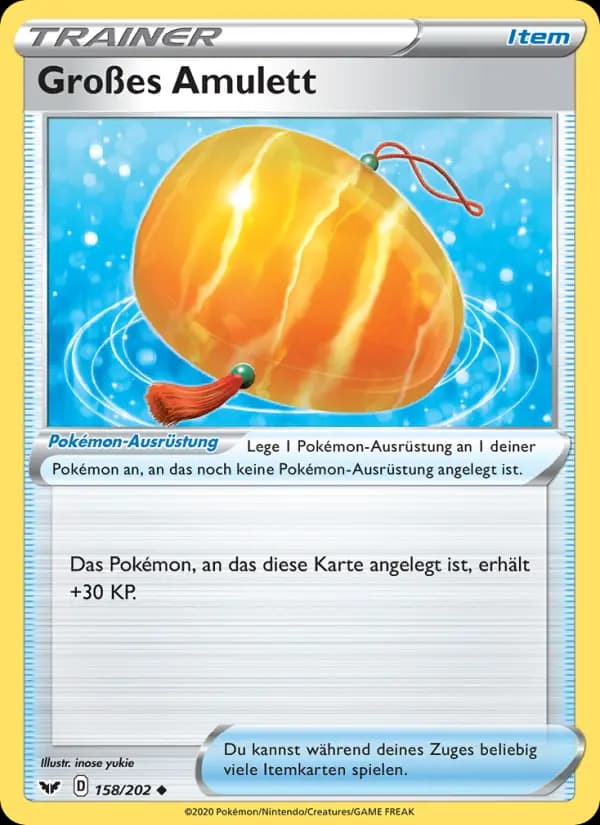 Großes Amulett