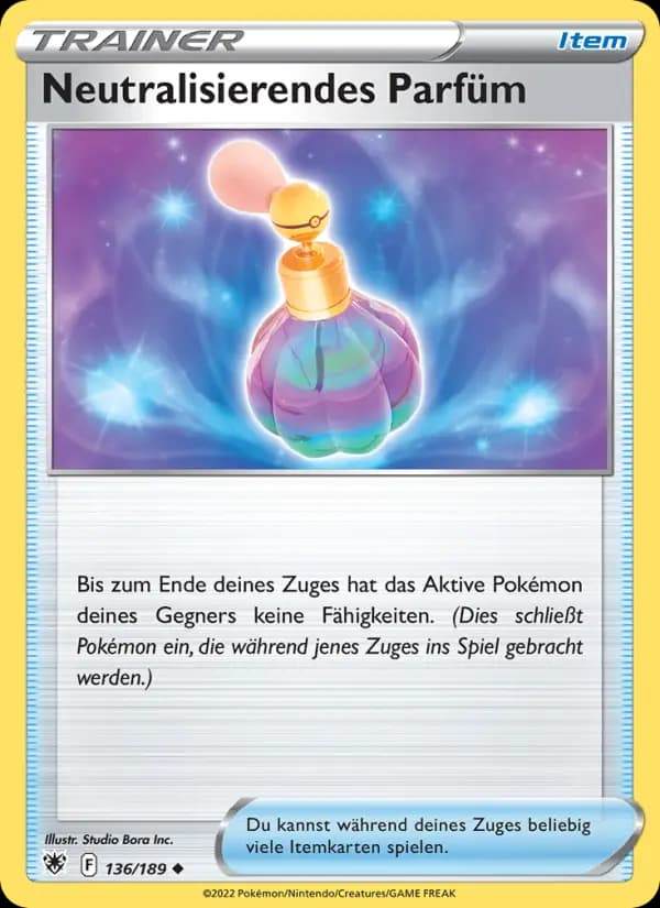 Neutralisierendes Parfüm