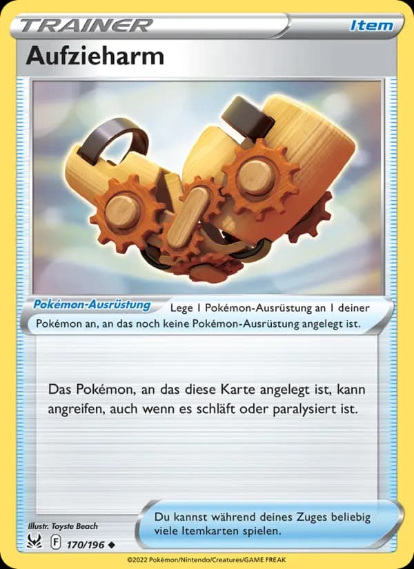 Aufzieharm