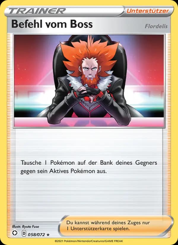 Befehl vom Boss