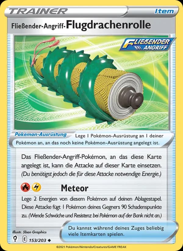 Fließender-Angriff-Flugdrachenrolle