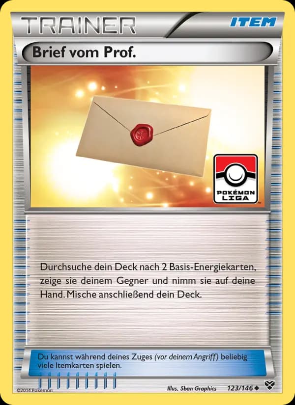 Brief vom Prof.