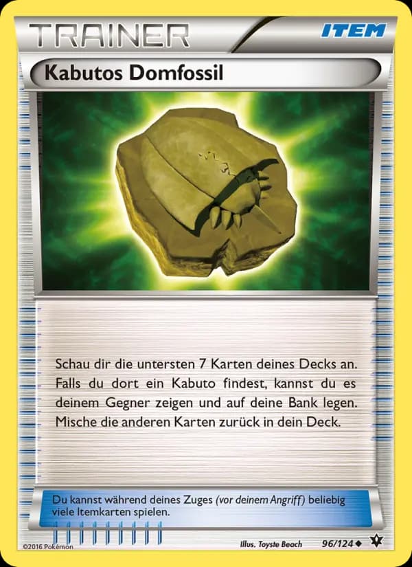 Kabutos Domfossil