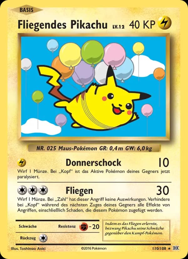 Fliegendes Pikachu