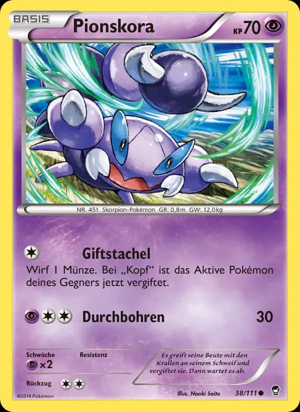 Pionskora